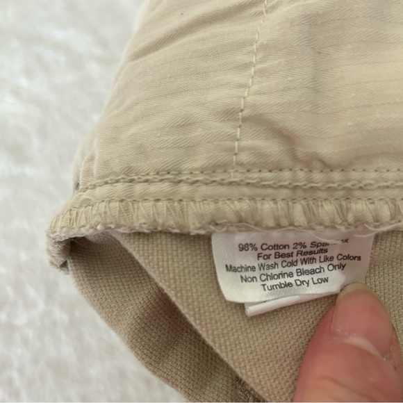 Peter Millar Crown Vintage 5 pocket Canvas Pant, Tan Size 33 - Picture 6 of 13